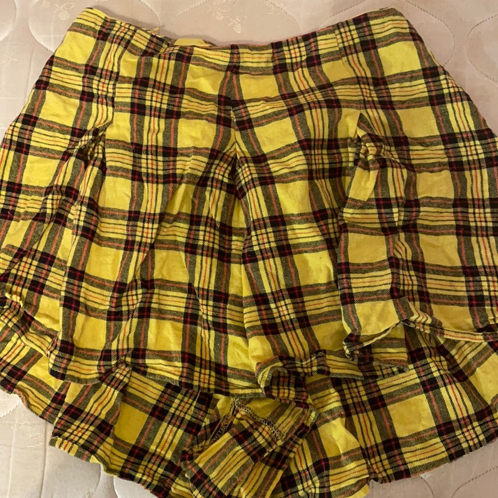 Iconic Cher Clueless Plaid Skirt